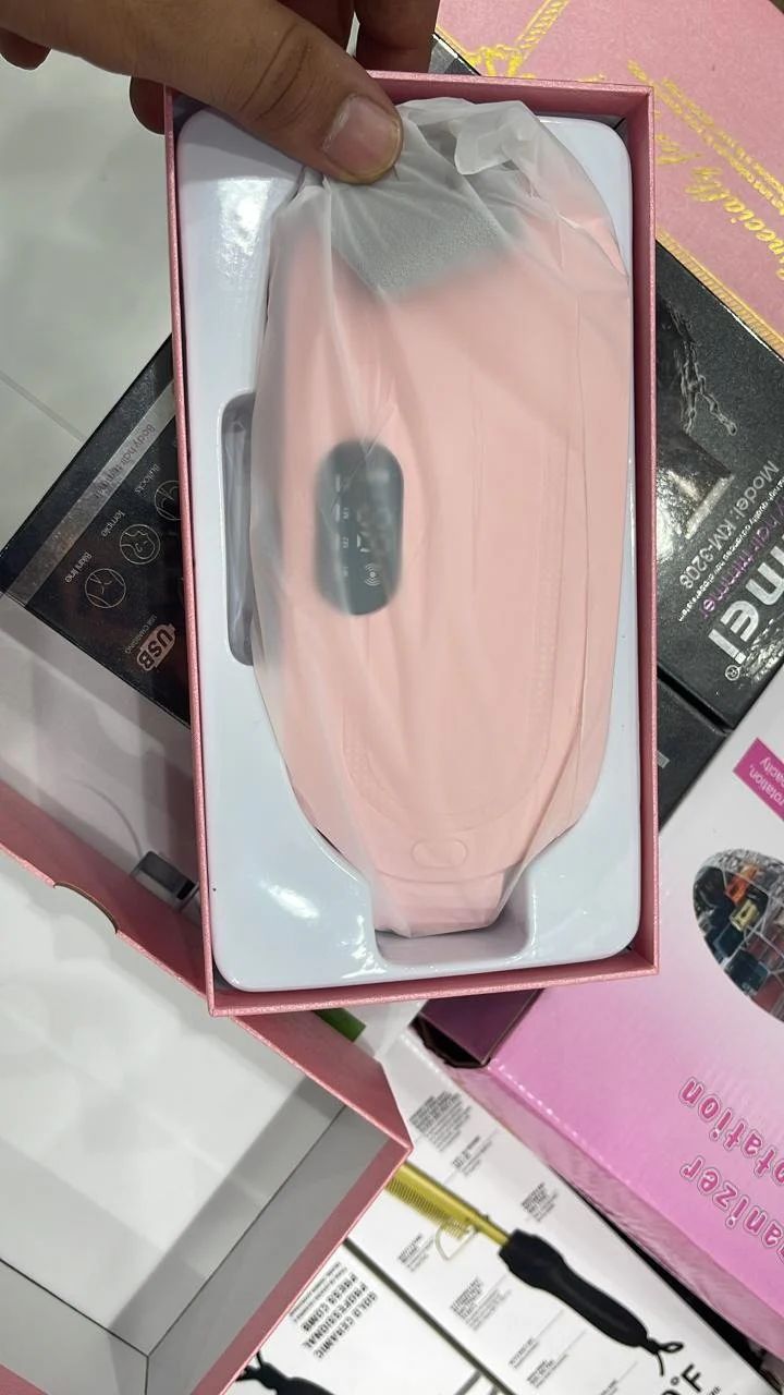 Product in a box with a blurred background